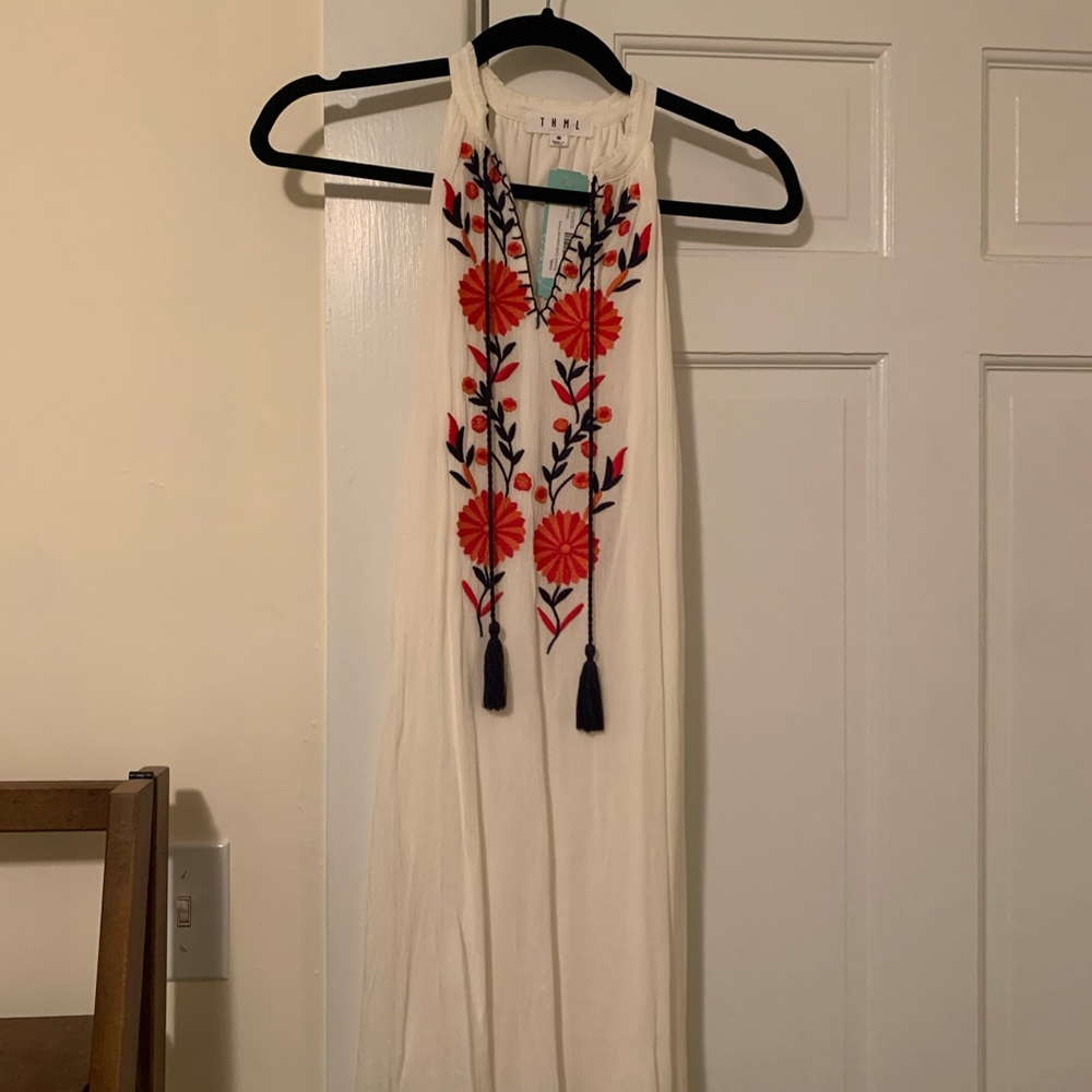 THML embroidered summer dress